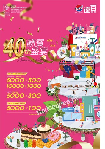 遠百桃園 - 40th 酬賓饗宴