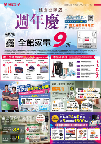 桃園國際店週年慶