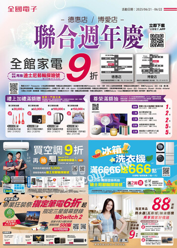 德惠店/博愛店聯合週年慶
