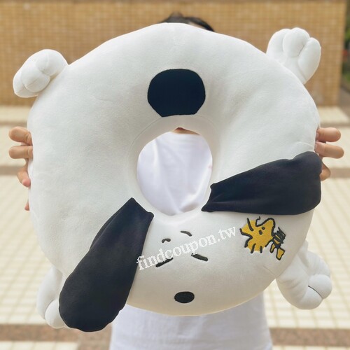 單筆 消費滿百 即可享超軟Q的史努比抱枕加購價 499元/個