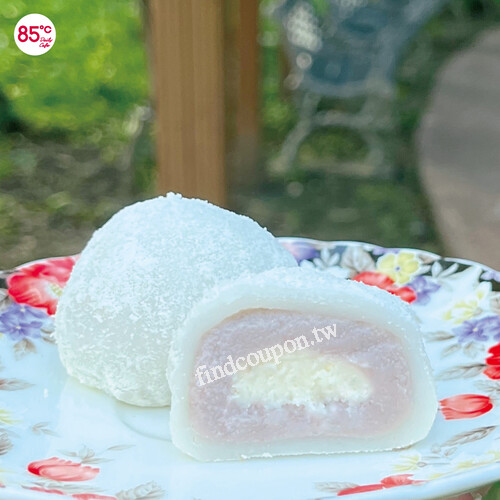 創新午茶新選擇，芋泥滾乳酪 單入48元、4入180元