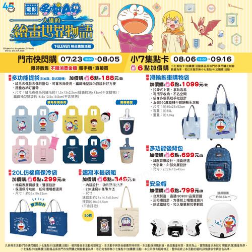 哆啦A夢從1980年一路到2025年歷代電影角色造型大集合