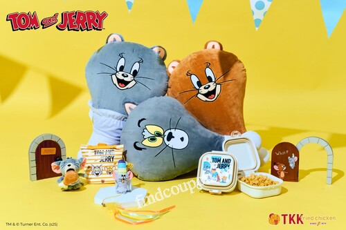 𝑻𝒐𝒎 𝒂𝒏𝒅 𝑱𝒆𝒓𝒓𝒚主題寵物周邊， 兩用隨行寵物碗 $49