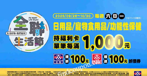 持福利卡買日用品單筆每滿100元可獲得1小小兵積分