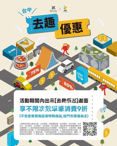即日起至 2026/12/31，結帳前主動出示去趣 APP即可享單筆9折優惠