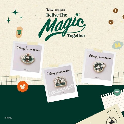 2023.10.2開始，單筆消費滿$680，即可獲得Disney限定奇幻魔法徽