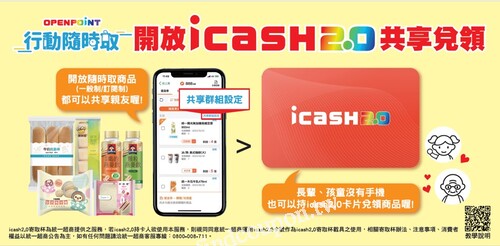 只要有icash2.0卡片就可以到7-ELEVEN兌領行動隨時取商品