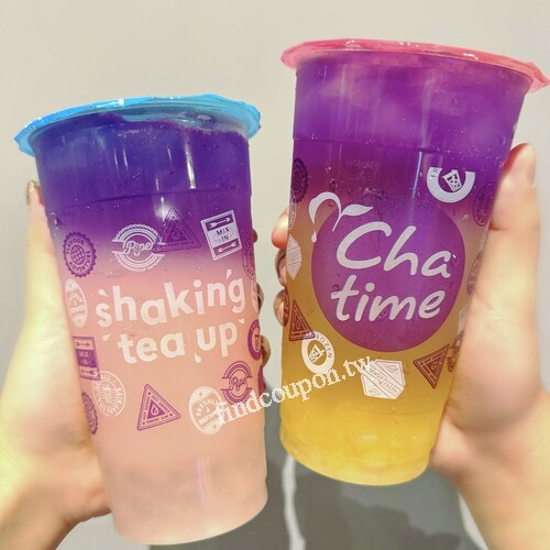 買紫玫瑰荔枝凍飲，就請你喝好喝的『紫蝶香蘋青檸茶』